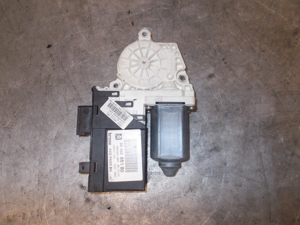 CITROEN C5 2004 NSF/ PASSENGER SIDE FRONT WINDOW REGULATOR 9648485180