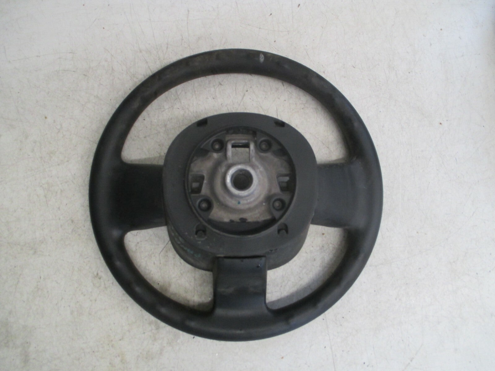 FIAT PANDA  MK3 2016 STEERING WHEEL BLACK 34105679A