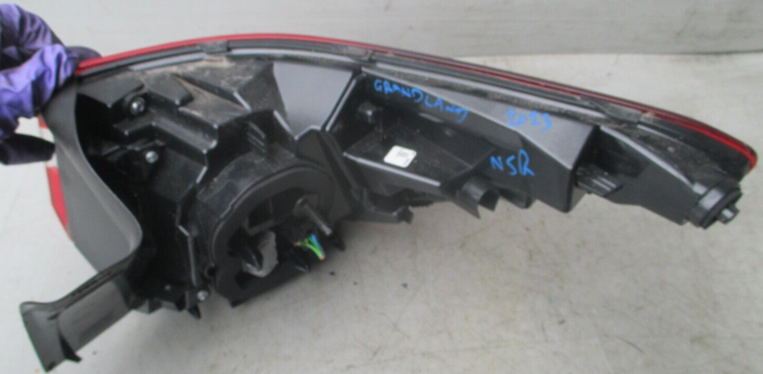 2023 VAUXHALL GRANDLAND NSR REAR OUTER RIGHT TAIL LIGHT LAMP 9846766680