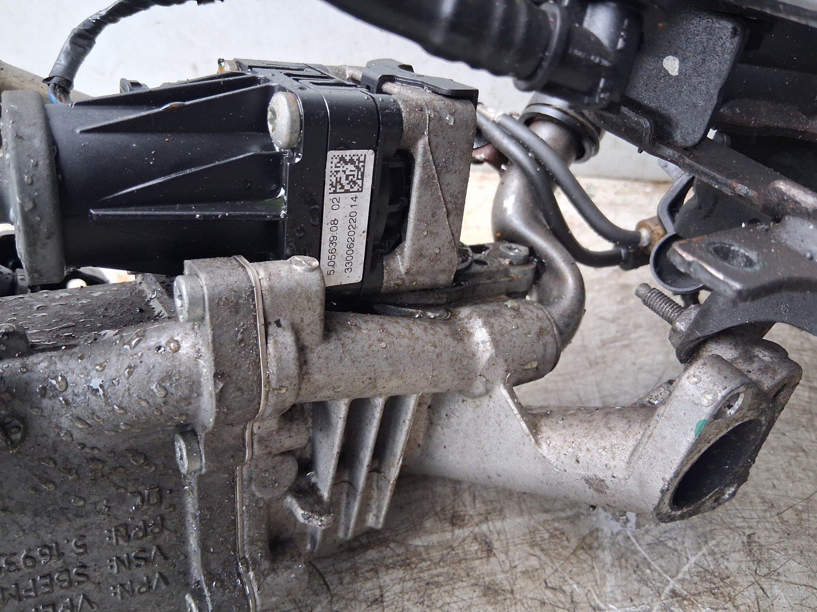 2021 FORD TRANSIT 350 MK8 2.0 DIESEL EGR VALVE WITH COOLANT PIPE 516939