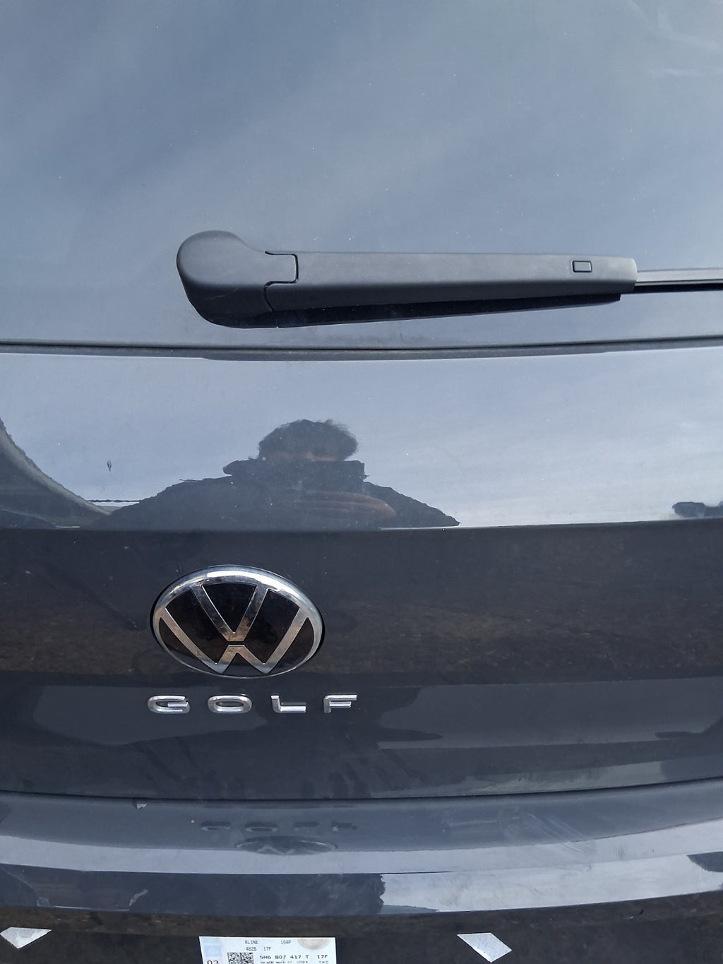 2024 VW VOLKSWAGEN GOLF MK8 R LINE BARE TAILGATE BOOTLID URANO GREY LI7F