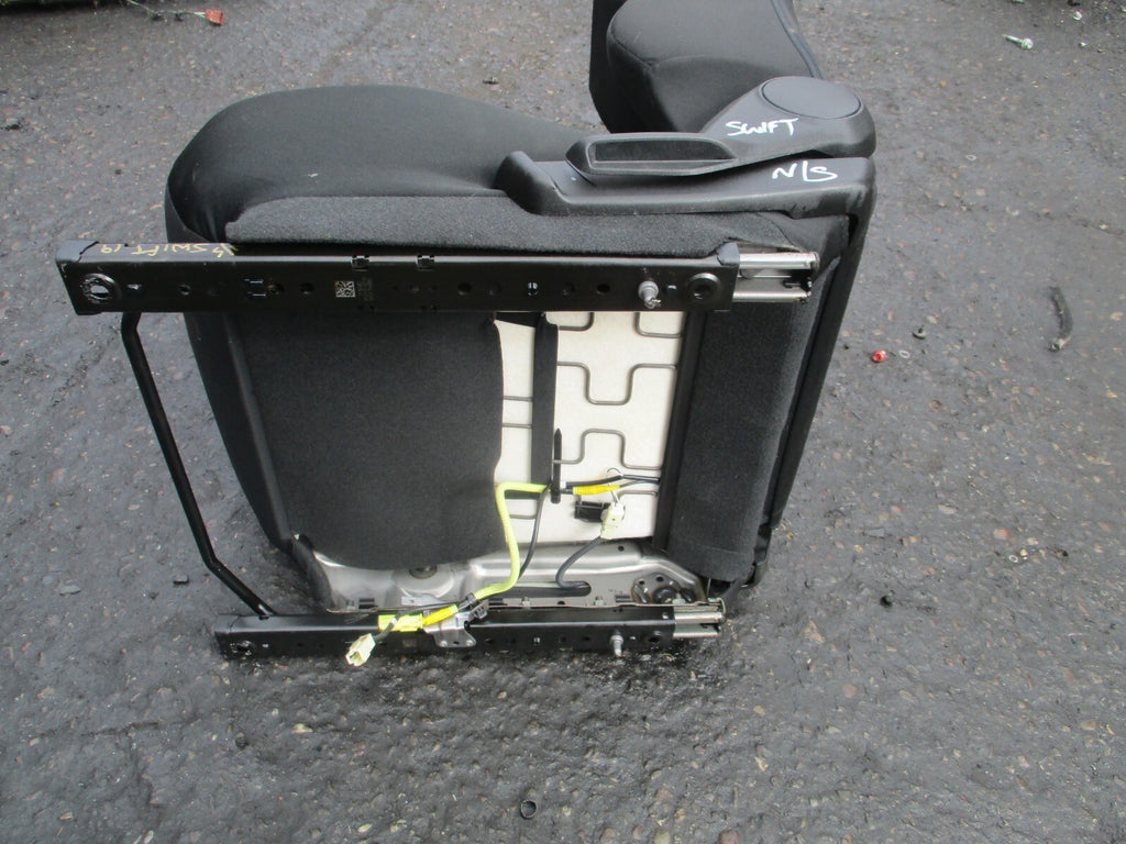 SUZUKI SWIFT MK4 2019 NSF PASSENGER SIDE FRONT COMPLETE SEAT FABRIC