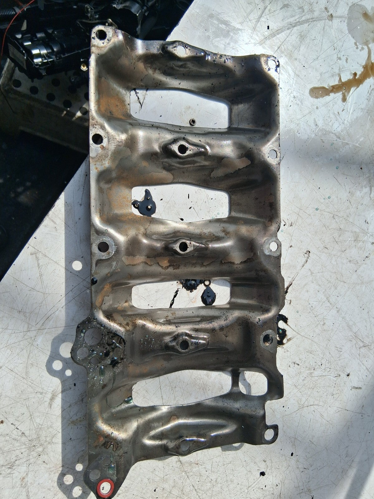 2018 BMW X1 F48 2.0 DIESEL OIL SUMP BAFFLE 851408706