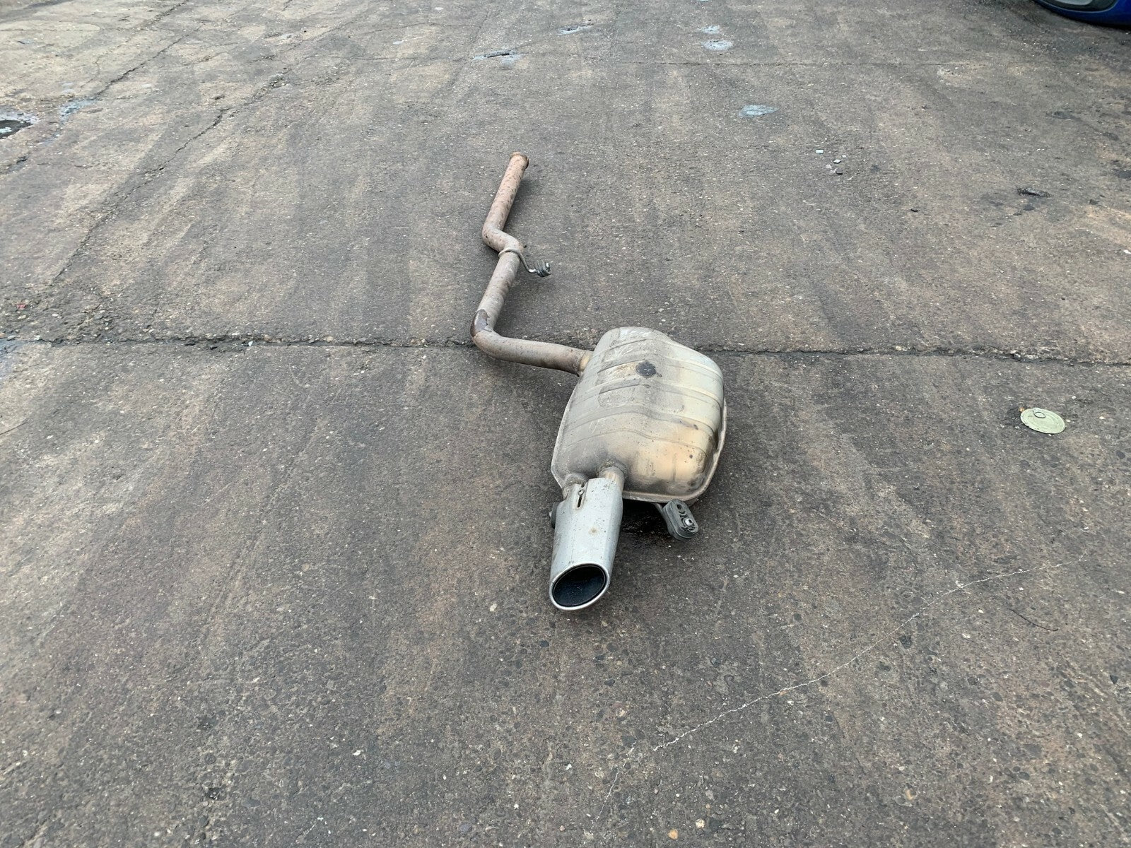 MERCEDES BENZ C CLASS W204 C220 DIESEL 2012 EXHAUST BACK BOX A2044911601