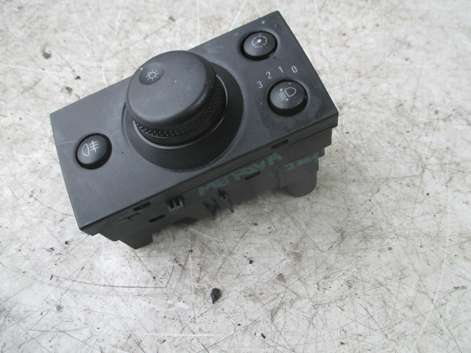 VAUXHALL MERIVA A MK1 HEADLIGHT ADJUSTMENT CONTROL SWITCH 93394756