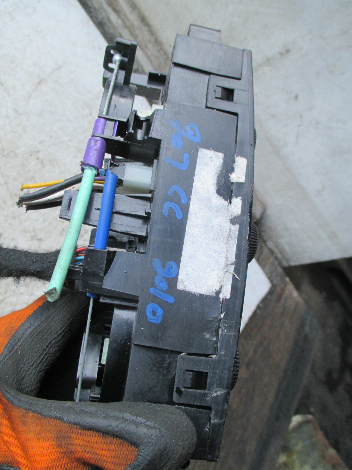 PEUGEOT 207 CC 2008 HEATER AC CLIMATE CONTROL SWITCH PANEL