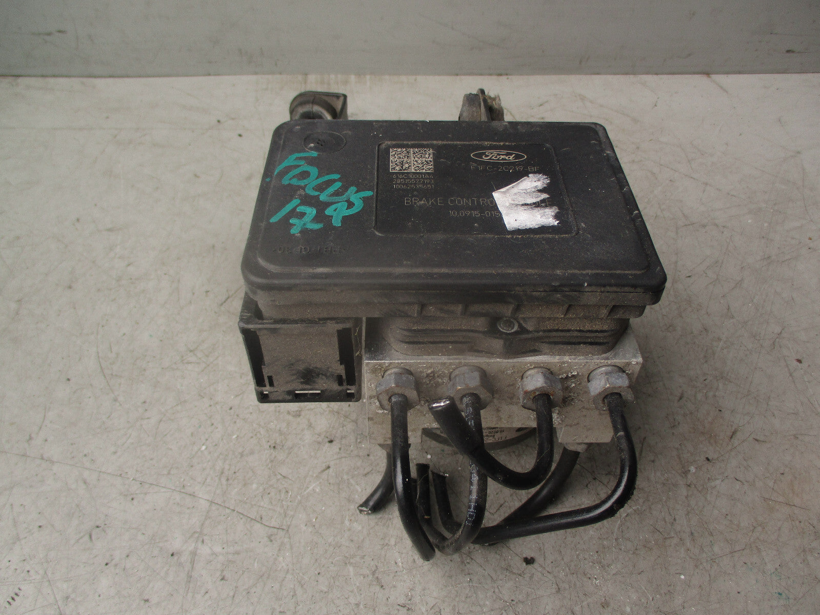 2017 FORD FOCUS MK3 ABS PUMP CONTROL MODULE F1FC2C219BF