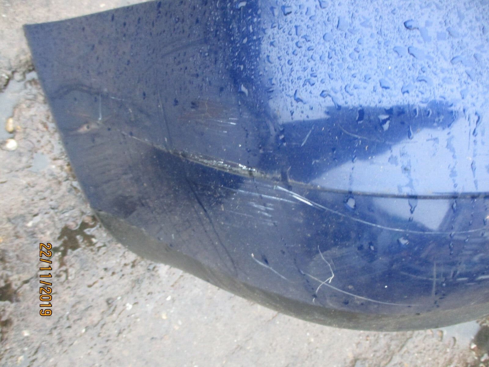 AUDI A4 8D MK1 2000 REAR COMPLETE BUMPER BLUE