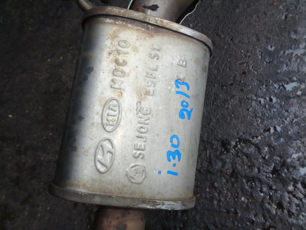 HYUNDAI  I30 MK2 2013 1.6 CRDI DIESEL EXHAUST SYSTEM BACK BOX FLEXI