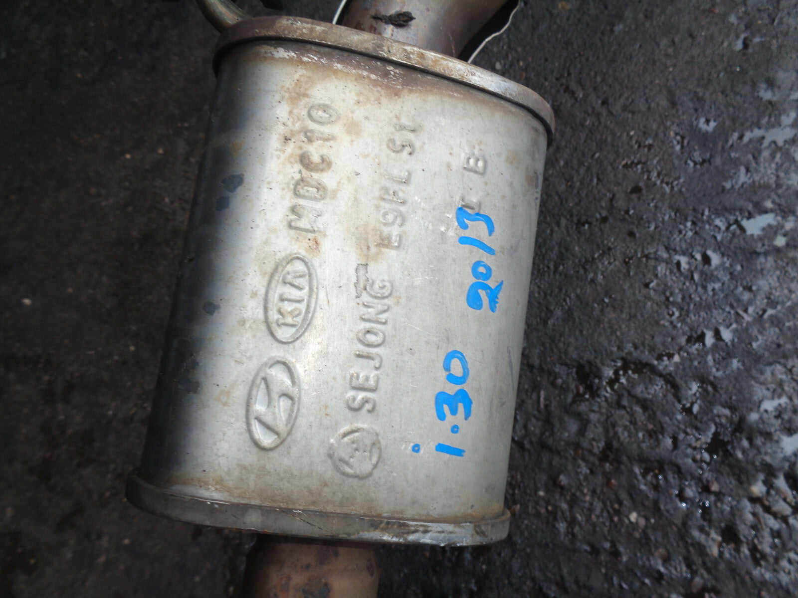 HYUNDAI  I30 MK2 2013 1.6 CRDI DIESEL EXHAUST SYSTEM BACK BOX FLEXI