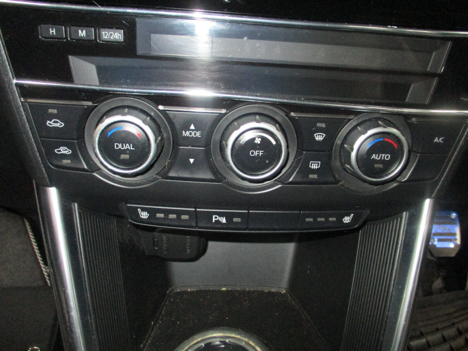2013 MAZDA CX 5 MK1 HEATER AC CLIMATE CONTROL SWITCH PANEL