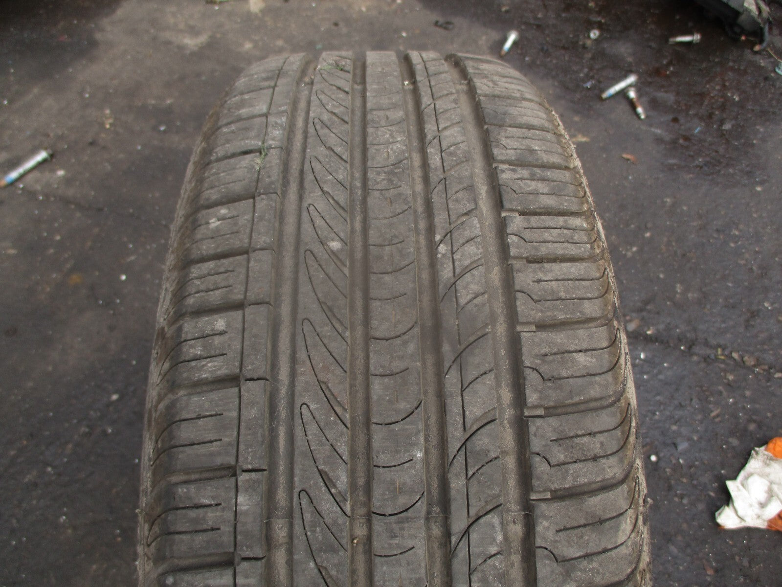 2009 BMW 1 SERIES E82 118D 16 INCH ALLOY WHEEL WITH TYRE 205/55R16 REF 4