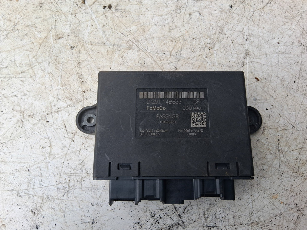 2018 FORD MONDEO MK5 NSF PASSENGER SIDE FRONT LEFT DOOR CONTROL MODULE DG9T14B53