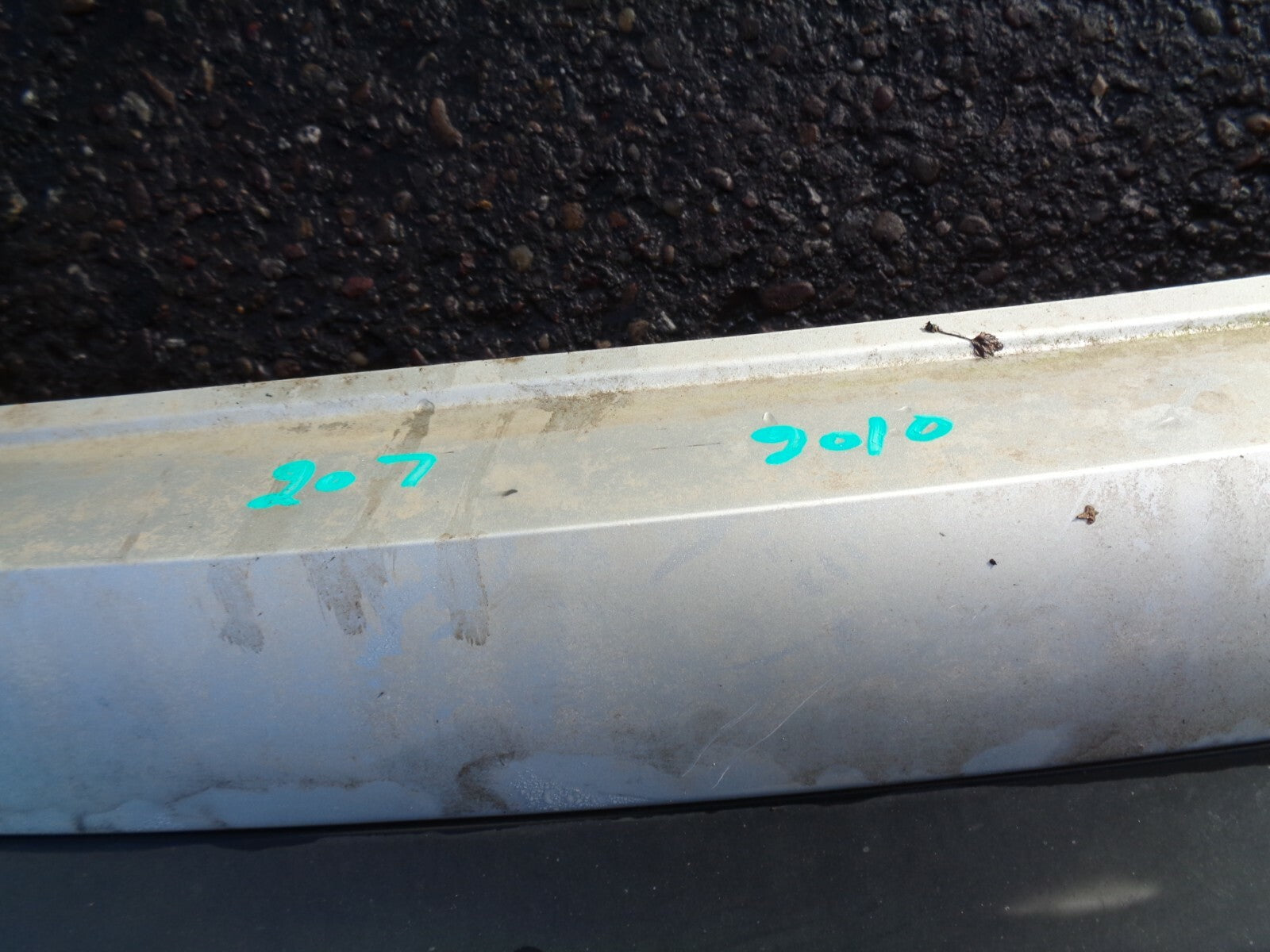 PEUGEOT 207 2010 REAR COMPLETE BUMPER