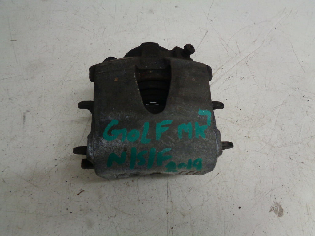 VW VOLKSWAGEN GOLF MK7 2019 NSF PASSENGER SIDE FRONT BRAKE CALIPER