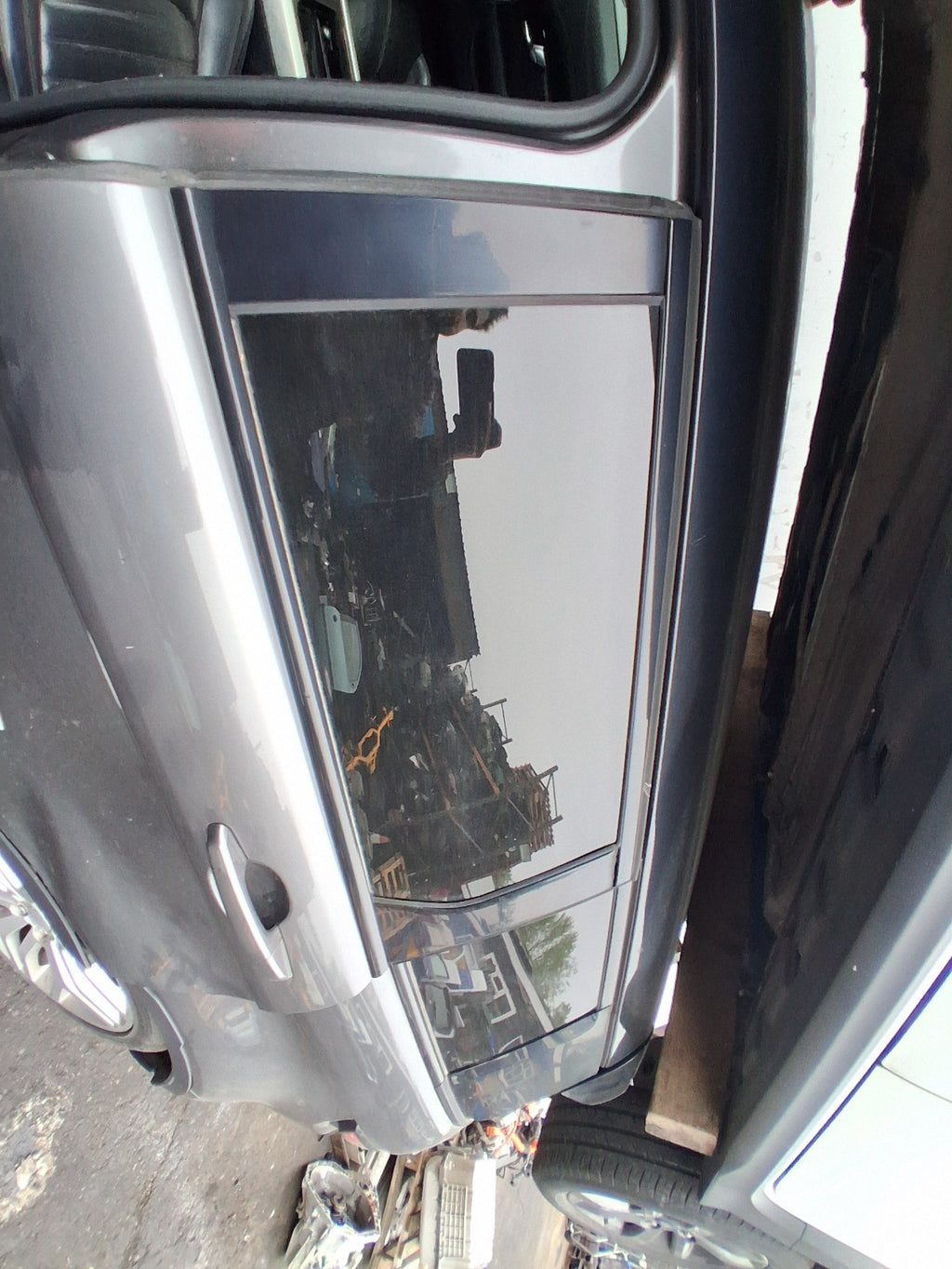 2016 RANGE ROVER EVOQUE L538 NSR PASSENGER SIDE REAR DOOR TINTED WINDOW GLASS