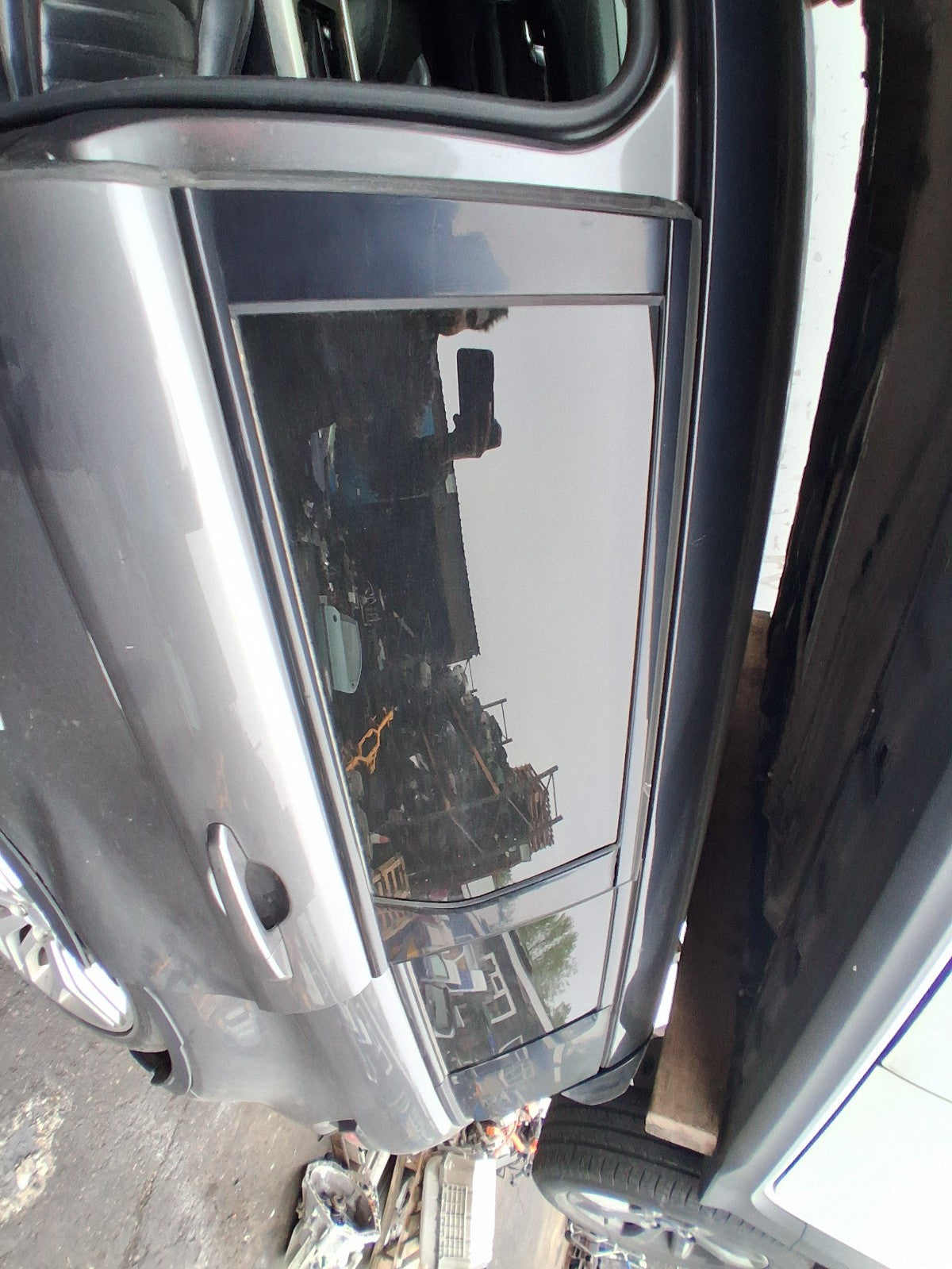 2016 RANGE ROVER EVOQUE L538 NSR PASSENGER SIDE REAR DOOR TINTED WINDOW GLASS