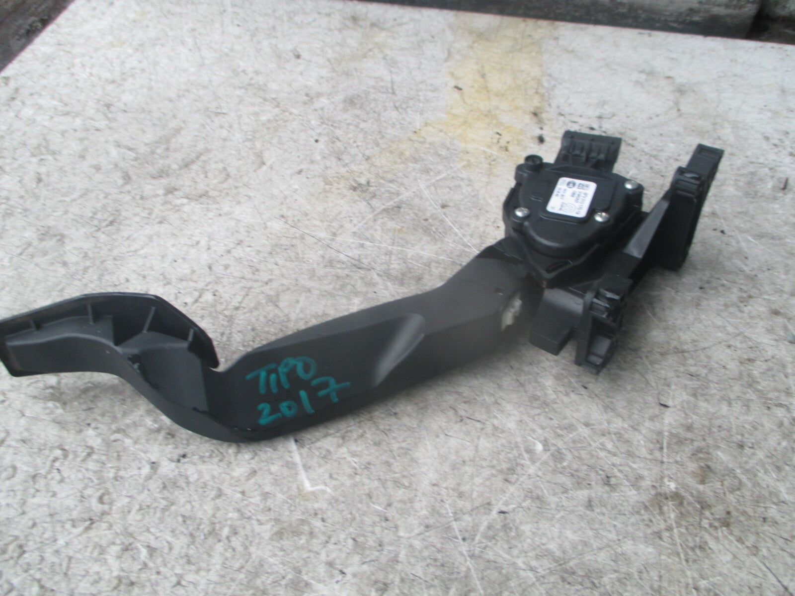 FIAT TIPO 2017 ACCELERATOR THROTTLE PEDAL 51942427