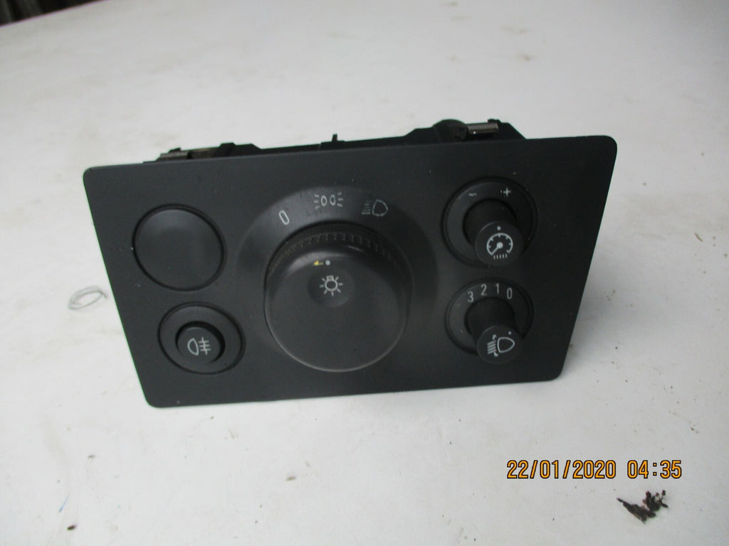 VAUXHALL ZAFIRA B MK2 2006 HEADLIGHT FOG LIGHT AIM CONTROL SWITCH 13205864