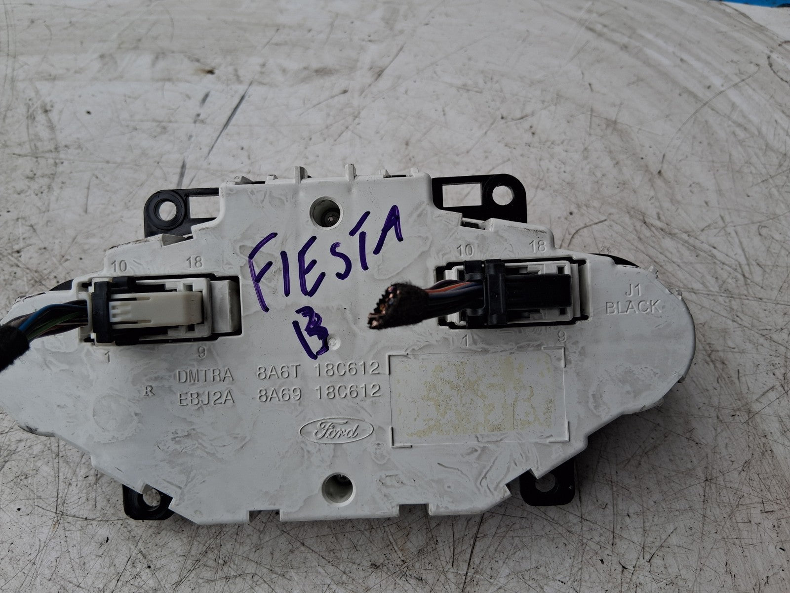 2014 FORD FIESTA MK7 AC HEATER CLIMATE CONTROL SWITCH PANEL 8A6T18C612