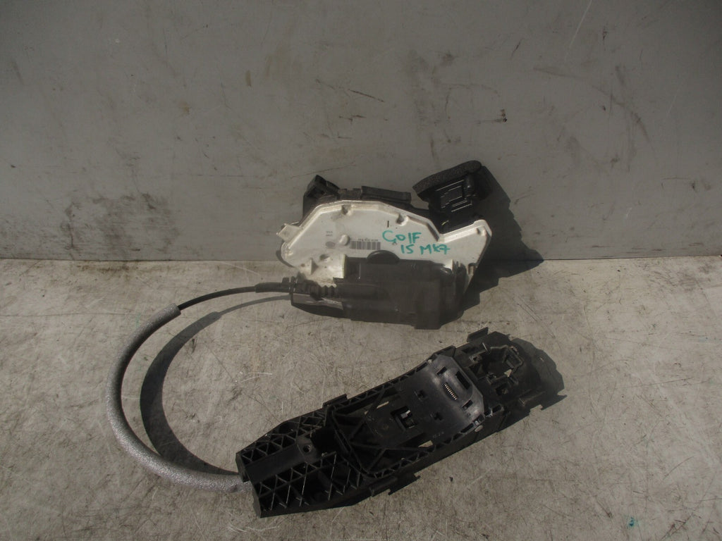 2015 VOLKSWAGEN GOLF MK7 NSR PASSENGER REAR LEFT DOOR LOCK MECHANISM 5K4839015R