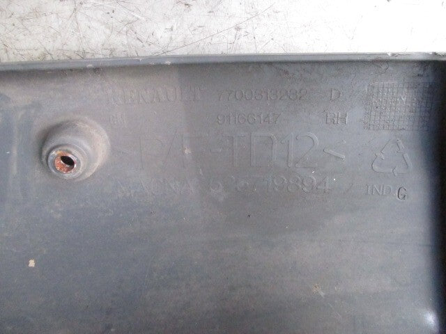 2012 RENAULT BUMPER CORNER 91166147
