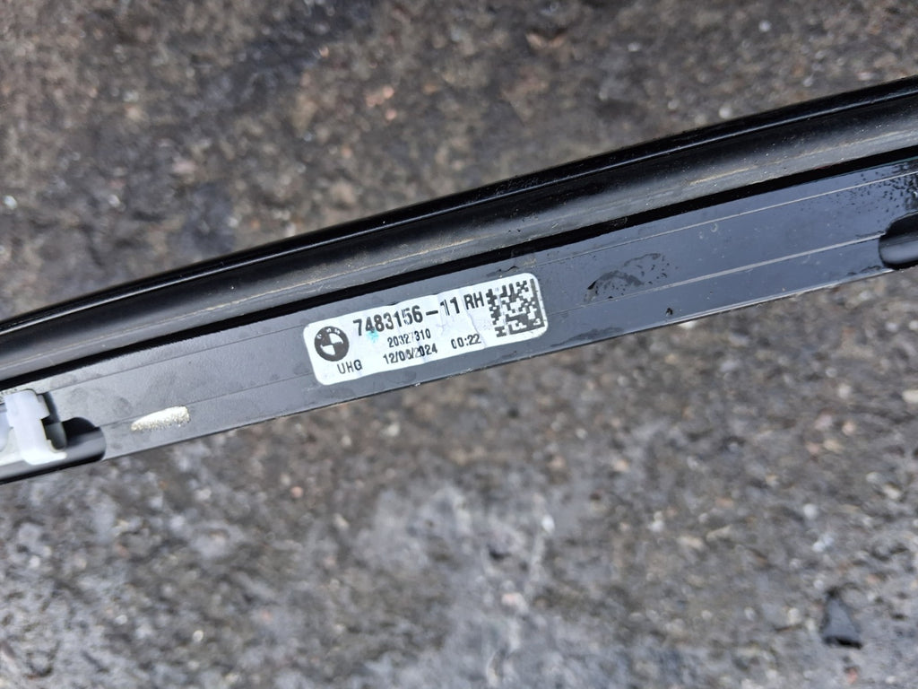 2024 BMW 2 SERIES F44 COUPE OS DRIVER SIDE RIGHT ROOF RAIL STRIP TRIM 7483156