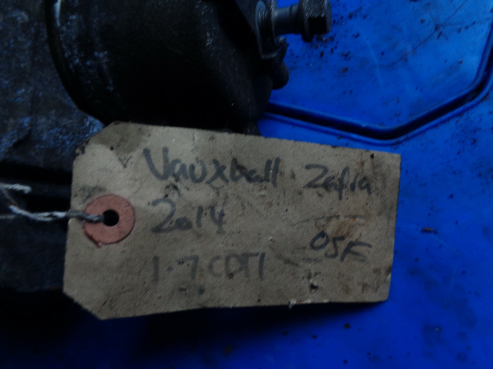VAUXHALL ZAFIRA B 1.7 CDTI DIESEL 2014 OSF DRIVER SIDE FRONT DRIVESHAFT ASSEMBLY