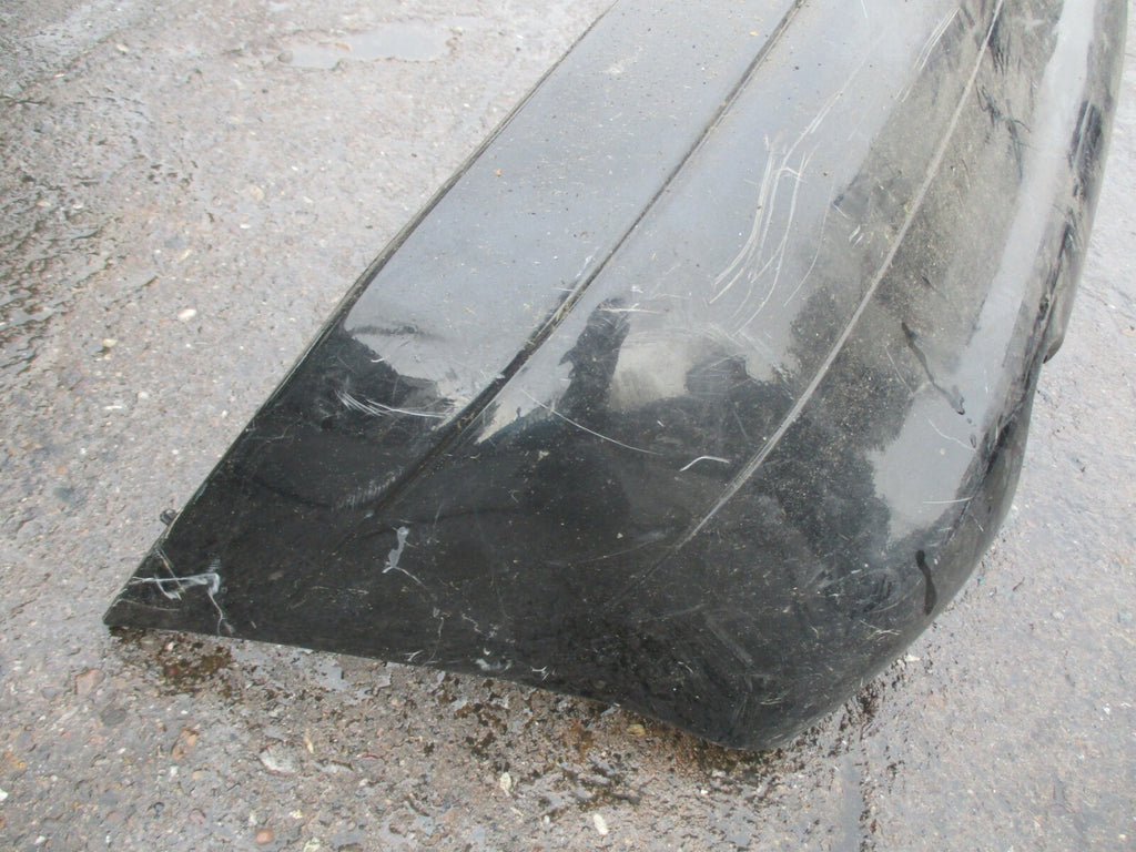 RENAULT MEGANE CABRIOLET 1999 COMPLETE REAR PLASTIC BUMPER BLACK 7700838239