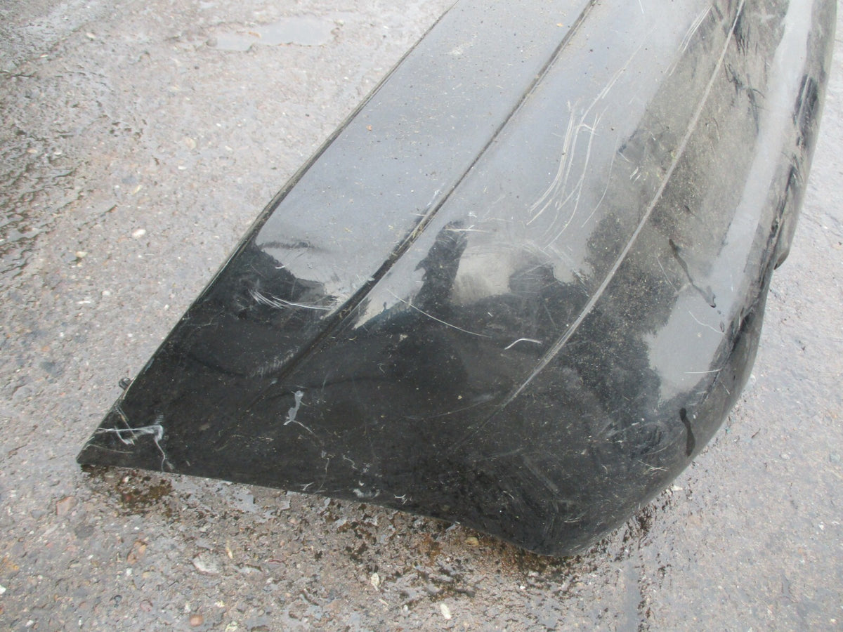 RENAULT MEGANE CABRIOLET 1999 COMPLETE REAR PLASTIC BUMPER BLACK 7700838239