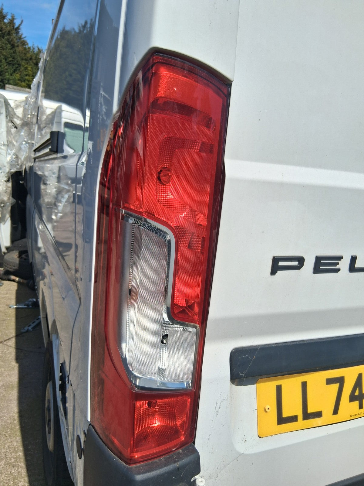 2024 PEUGEOT BOXER MK3 L3H2 NSR PASSENGER SIDE REAR TAIL LIGHT