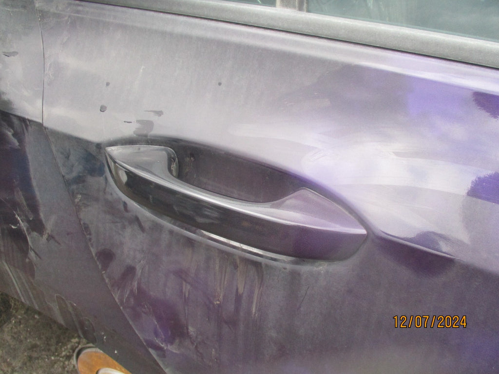 2023 VW VOLKSWAGEN GOLF MK8 OSR DRIVER REAR EXTERIOR DOOR HANDLE URANO GREY LI7F