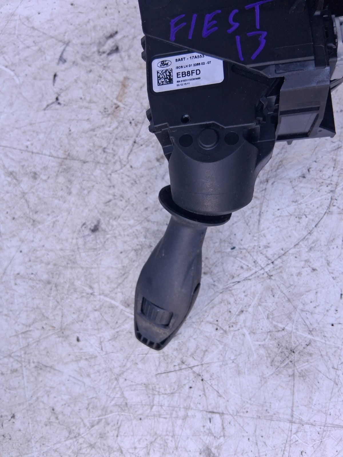 2014 FORD FIESTA MK7 INDICATOR WIPER SWITCH STALK SQUIB RING 8A6T13N064BG