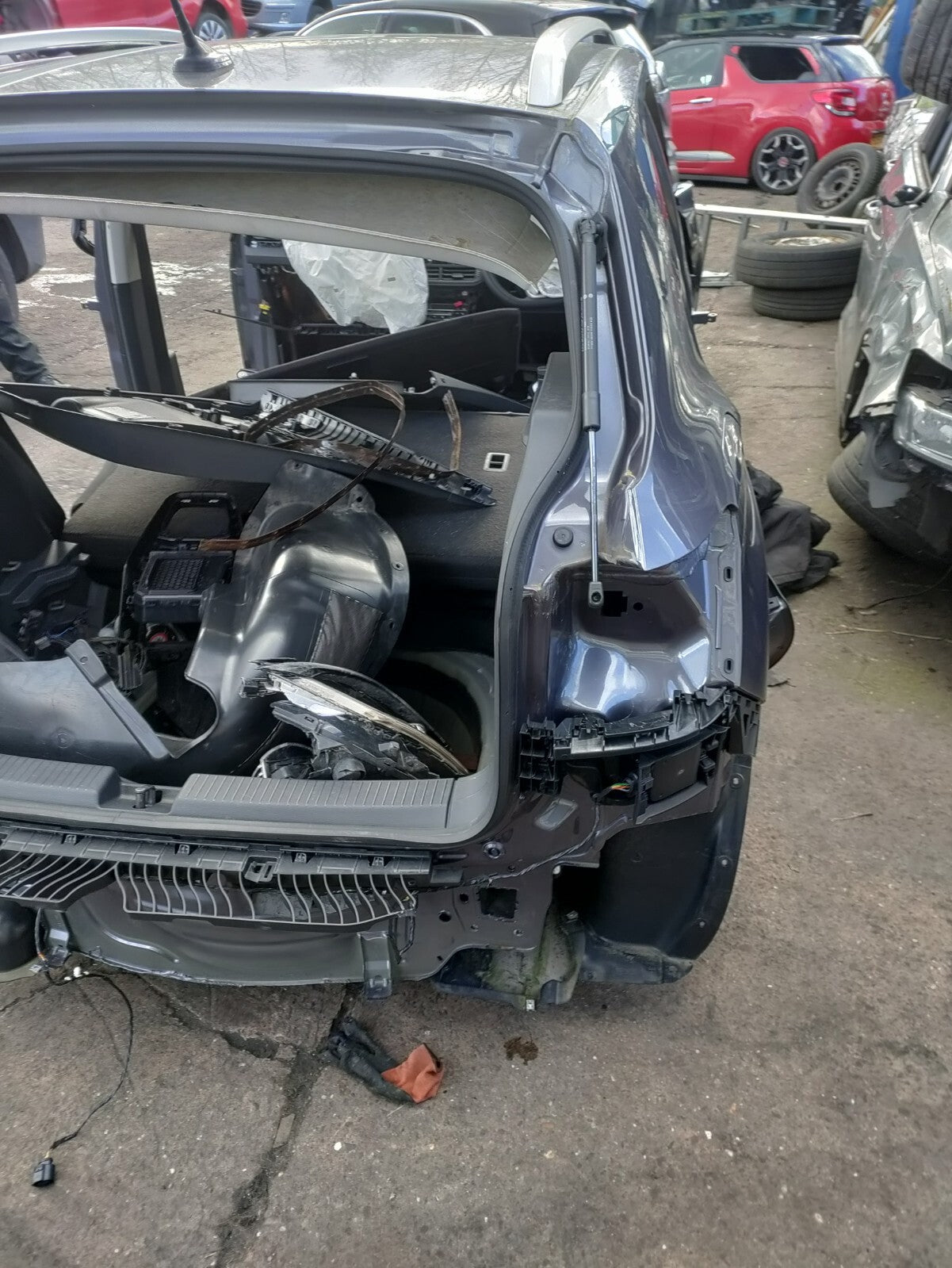 2023 VOLKSWAGEN T CROSS OS DRIVER SIDE REAR QUARTER CUT