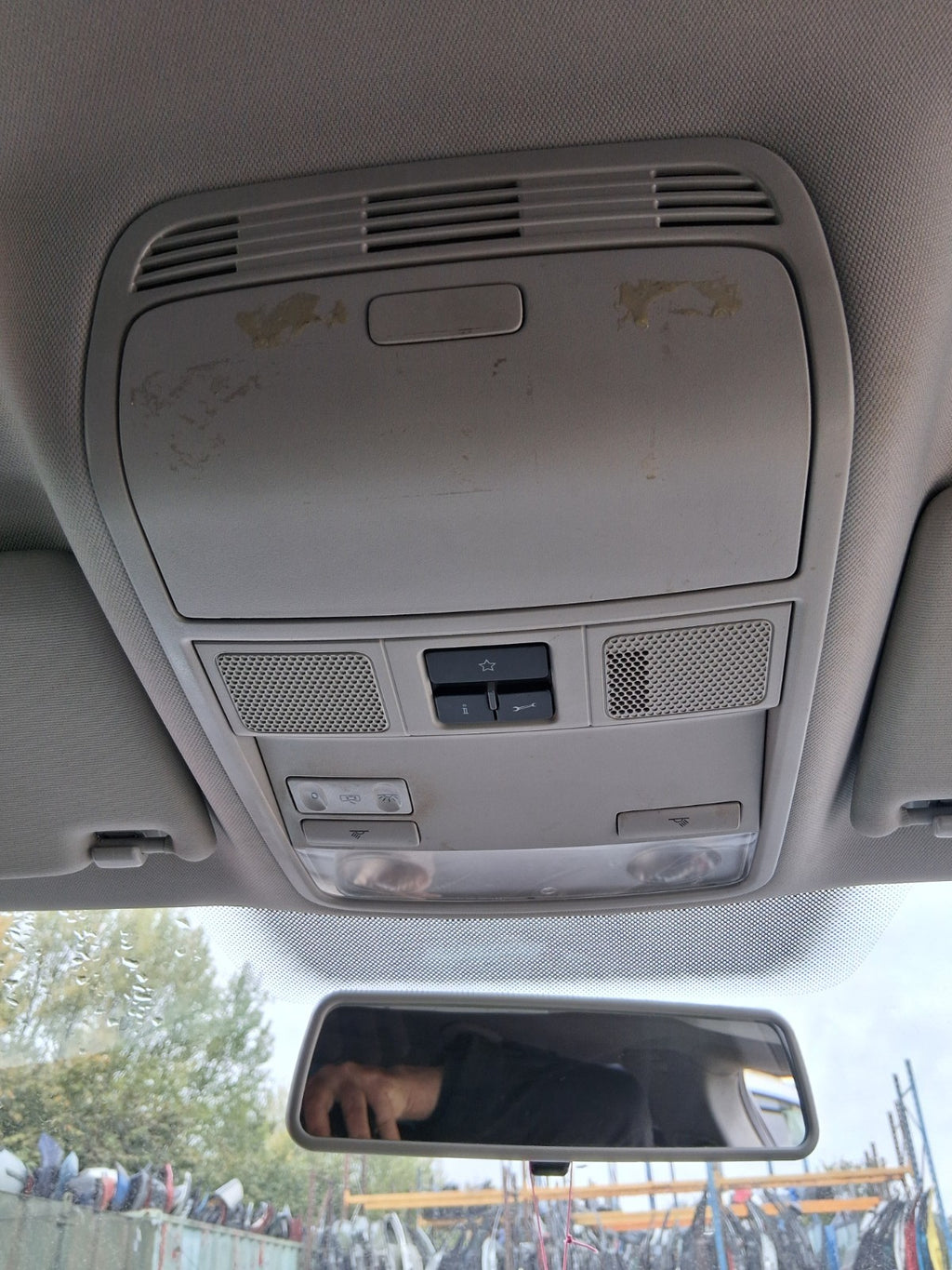 2014 VW VOLKSWAGEN PASSAT B7 FRONT INTERIOR ROOF READING COURTESY LIGHT