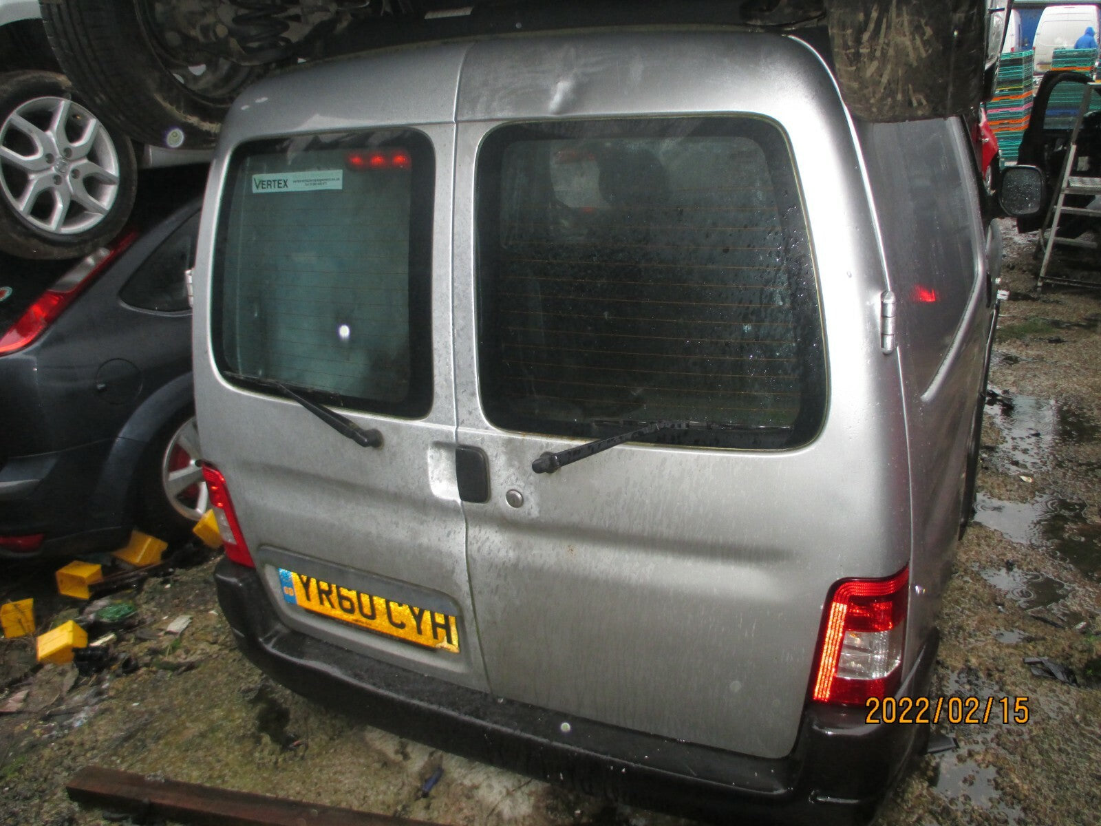 PEUGEOT PARTNER 2010 MK1 FRONT INTERIOR ROOF LIGHT