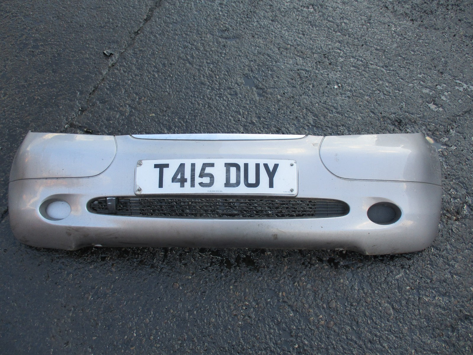 MERCEDES A CLASS W168 FRONT BUMPER COMPLETE MOON SILVER 706