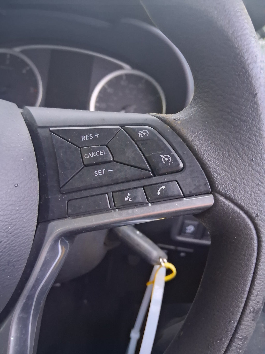 2018 NISSAN MICRA K14 MULTIFUNCTIONAL STEERING WHEEL WITHOUT AIRBAG