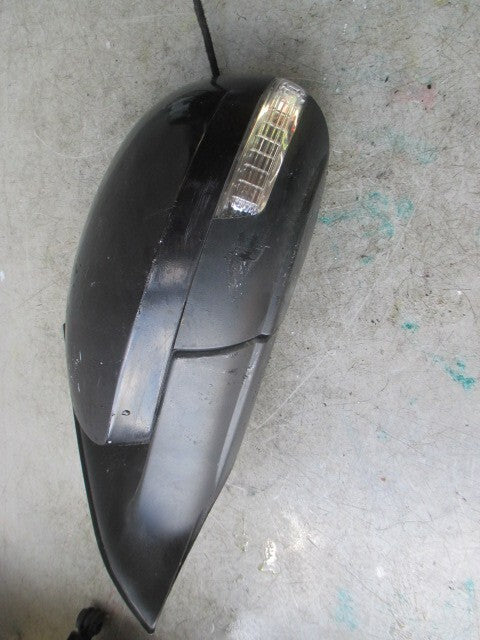 2012 VW TIGUAN MK1 NS PASSENGER SIDE FRONT WING MIRROR BLACK