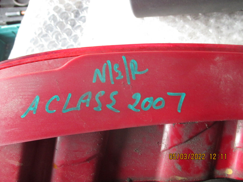 MERCEDES-BENZ A-CLASS 2007 MK2 W169 NSR REAR PASSENGER SIDE TAIL LIGHT