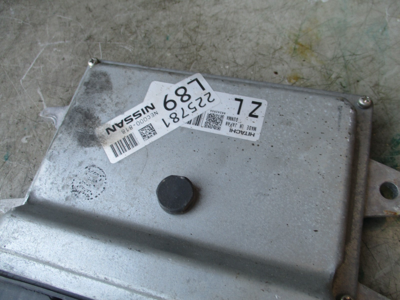 2014 NISSAN NOTE ENGINE CONTROL UNIT ECU NEC000-818