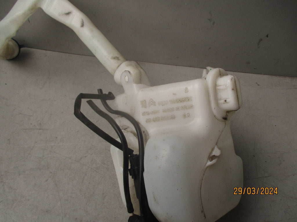 2009 PEUGEOT 207 MK1 WINDSCREEN WASHER BOTTLE RESERVOIR WITH PUMP 964833758003