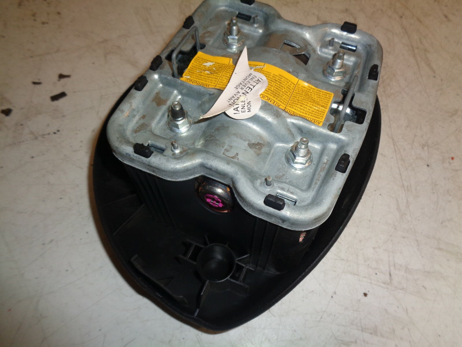 RENAULT CLIO 2006 MK3 1.5 DCI AIRBAG STEERING WHEEL 8200344070