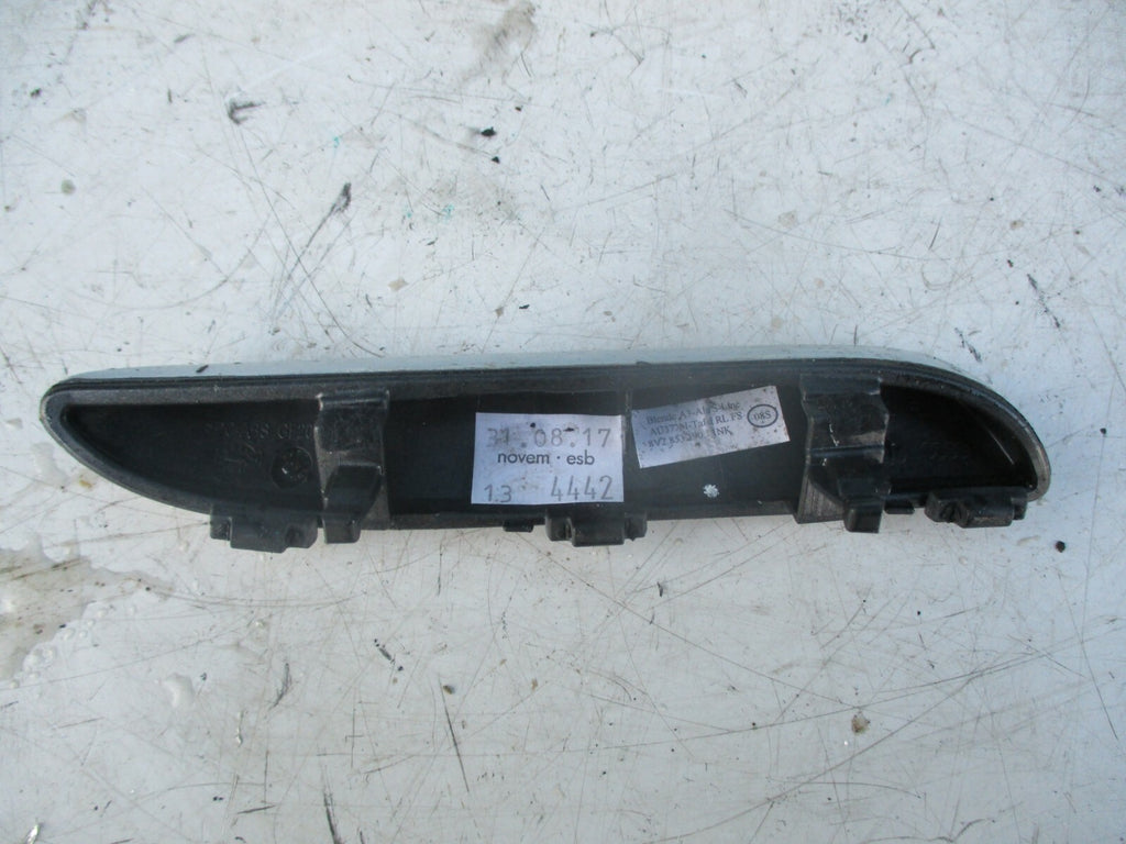 AUDI A3 8V S LINE 2017 DASH BRUSHED ALUMINIUM PLASTIC TRIM 8V2853190 8V2853189AE