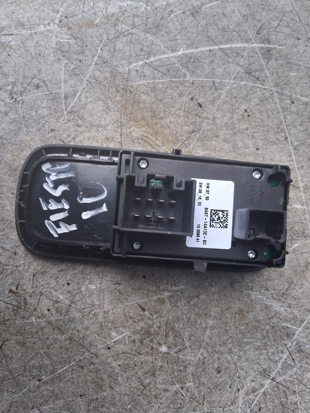 2010 FORD FIESTA MK7 OSF DRIVER SIDE FRONT WINDOW CONTROL SWITCH 8A6T14A132BC