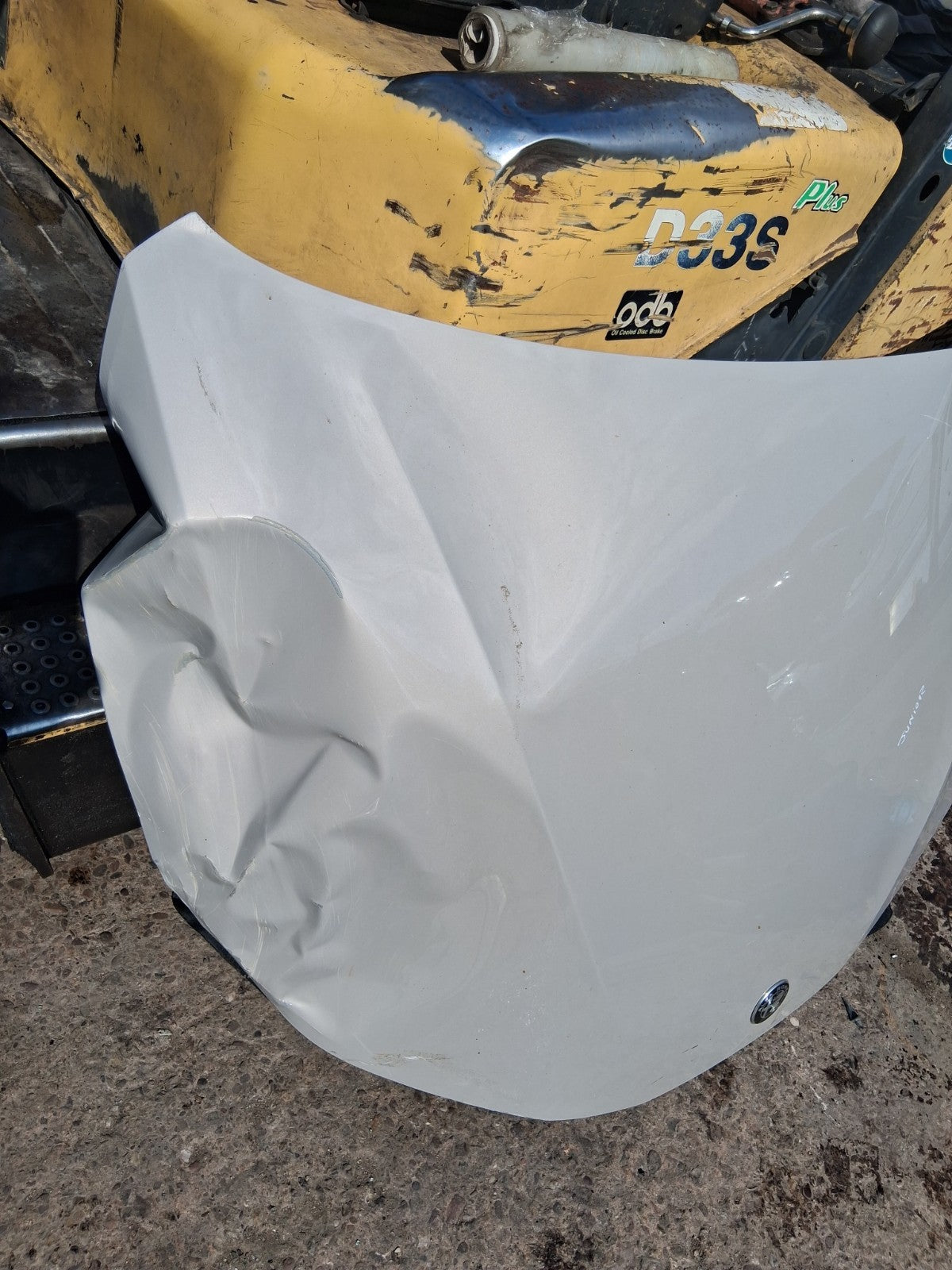 2025 ALFA ROMEO JUNIOR FRONT BONNET HOOD PANEL DAMAGED