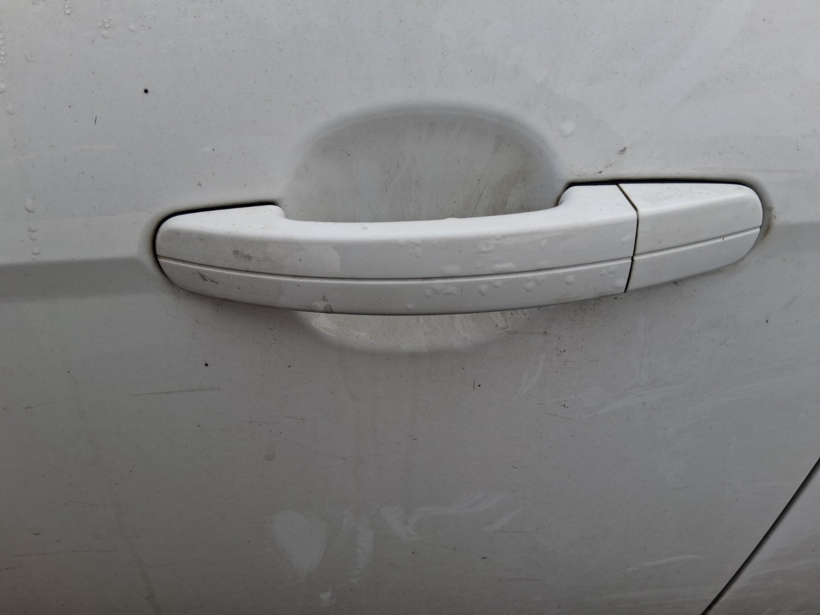 2013 FORD FOCUS MK3 HATCHBACK NSF PASSENGER SIDE FRONT LEFT EXTERIOR DOOR HANDLE