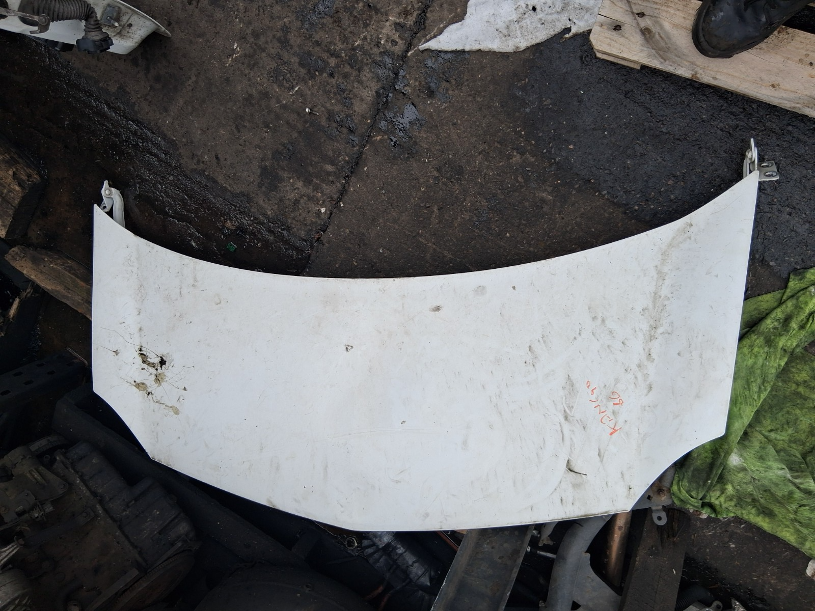 2016 RENAULT KANGOO MK2 FRONT BONNET HOOD PANEL WHITE