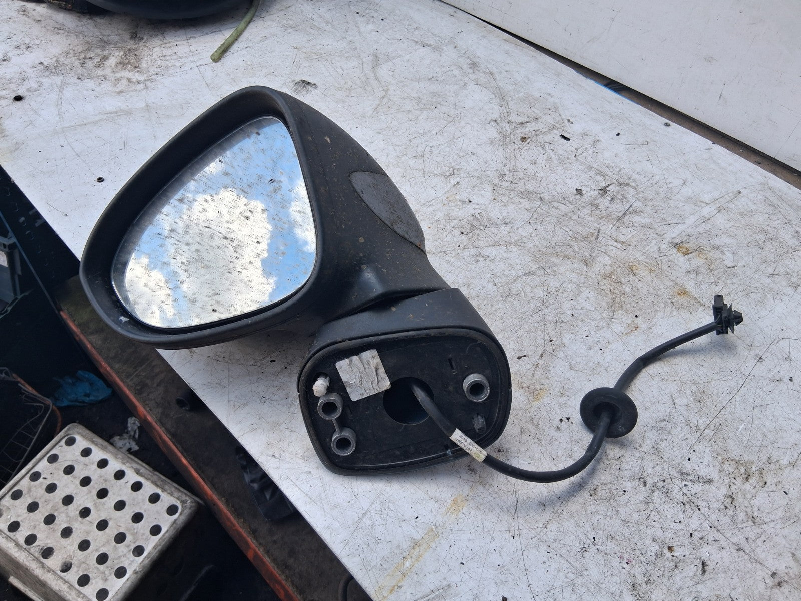 2018 ZAFIRA C NSF PASSENGER SIDE FRONT LEFT WING MIRROR 021219