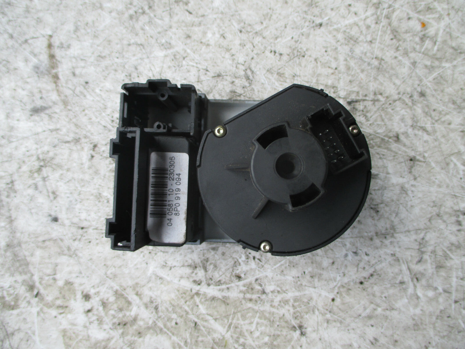 AUDI A1 A3 2001 HEADLIGHT FOG LIGHT AIM CONTROL SWITCH BUTTON 8P0919094